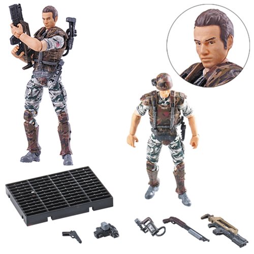 Aliens: Colonial Marines Hicks 1:18 Scale Action Figure - Previews Exclusive